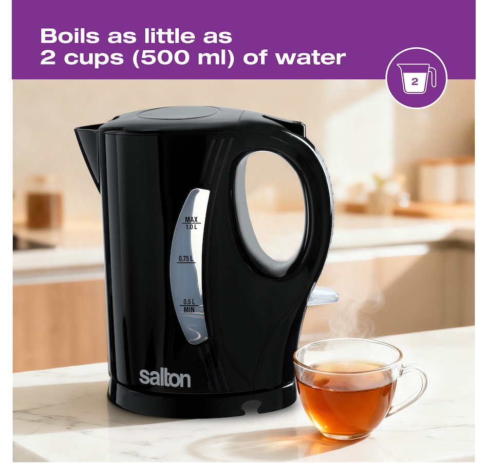 Image 738743_ALTMORE5.jpg, Product 738-743 / Price $24.99, Salton Compact Electric Jug Kettle from Salton on TSC.ca's Kitchen department