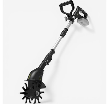Sun Joe 24-Volt 2.0-Ah Cordless 6" Cutting Swath Cordless Garden Tiller/Cultivator