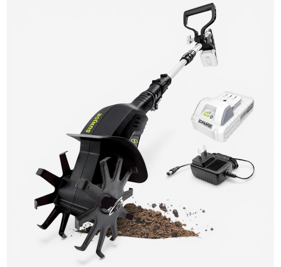 Image 738757_ALTMORE1.jpg, Product 738-757 / Price $179.99, Sun Joe 24-Volt 2.0-Ah Cordless 6" Cutting Swath Cordless Garden Tiller/Cultivator from Snow Joe & Sun Joe on TSC.ca's Home & Garden department