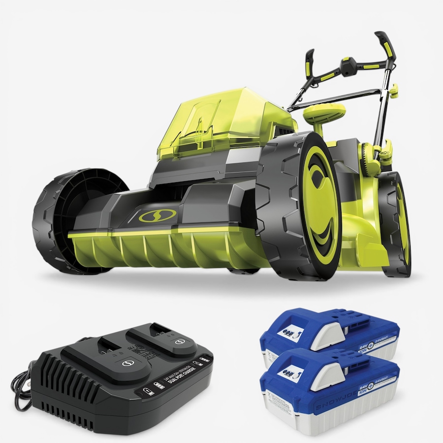 Image 738760_ALTMORE1.jpg, Product 738-760 / Price $589.99, Sun Joe 48V 16" Cordless Lawn Mower with Two 4.0Ah Batteries and Dual Charger from Snow Joe & Sun Joe on TSC.ca's Home & Garden department