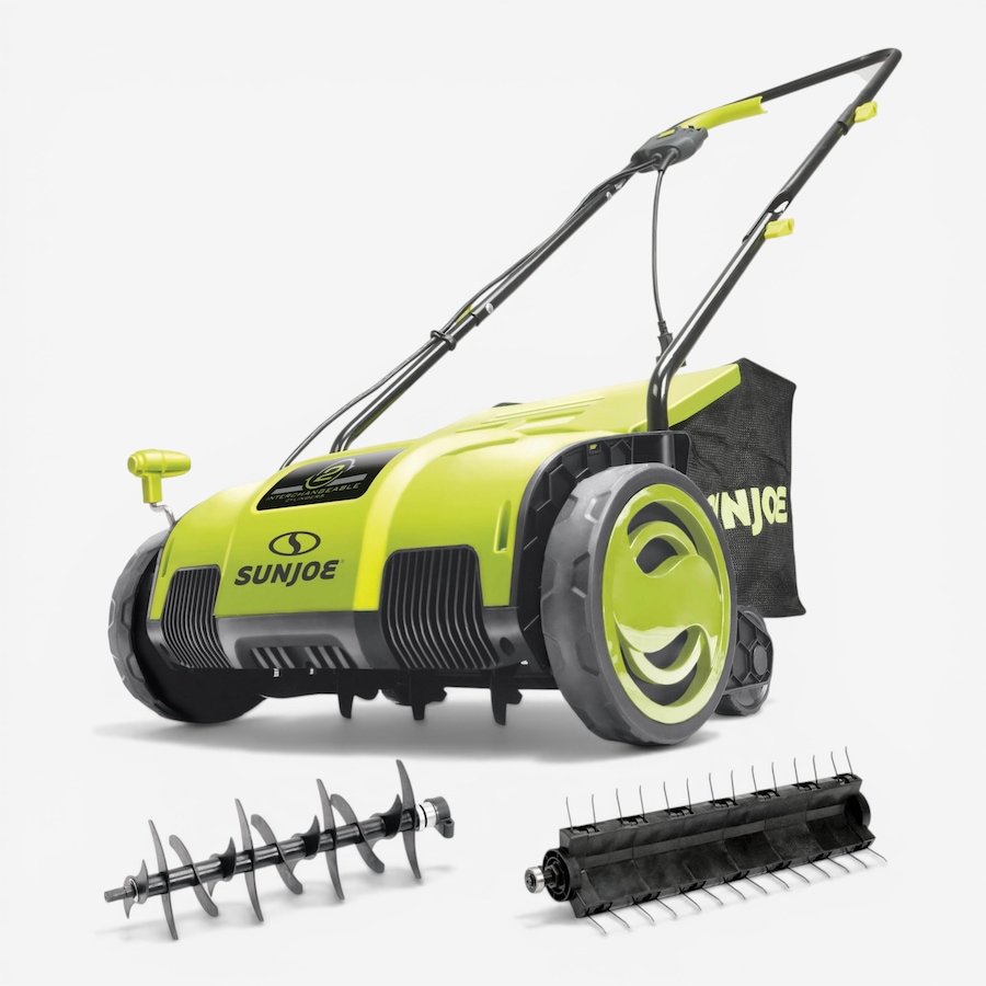 Image 738761.jpg, Product 738-761 / Price $249.99, Sun Joe 13" 11.5-Amp Electric Scarifier and Lawn Dethatcher with 8-Gallon Collection Bag from Snow Joe & Sun Joe on TSC.ca's Home & Garden department