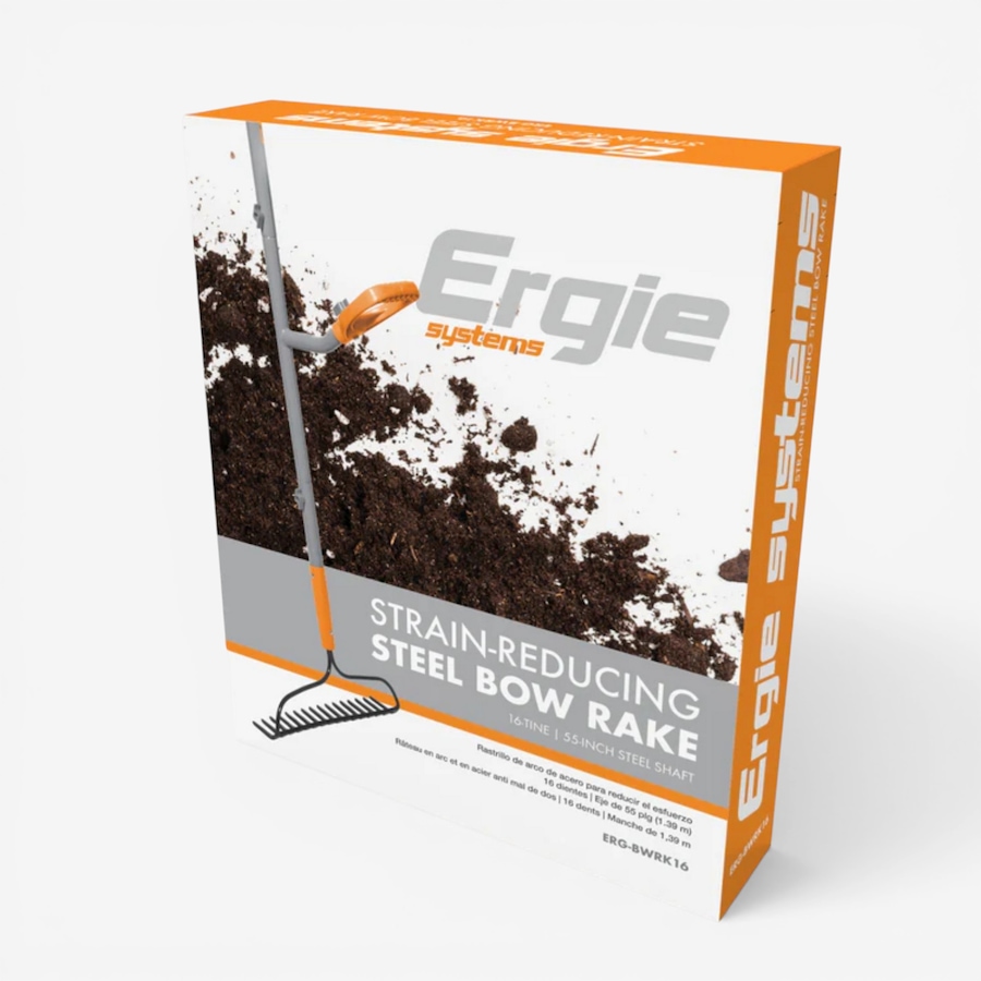 Image 738762_ALTMORE2.jpg, Product 738-762 / Price $54.99, Sun Joe ErgieShovel 16-Tine Strain Reducing Steel Bow Rake with 54" Steel Shaft from Snow Joe & Sun Joe on TSC.ca's Home & Garden department