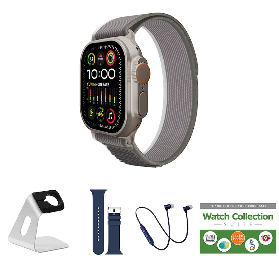 Image 738841_GRNGR.jpg, Product 738-841 / Price $1,329.99, Apple Watch Ultra 2 49 mm Titanium Case with Trail Loop Band from Apple on TSC.ca's Electronics department