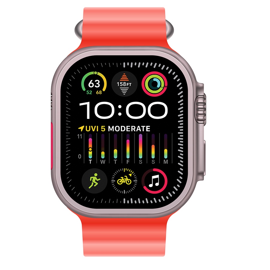 Image 738842_ALTMORE4.jpg, Product 738-842 / Price $1,329.99, Apple Watch Ultra 2 49 mm Titanium Case with Ocean Loop Band from Apple on TSC.ca's Electronics department