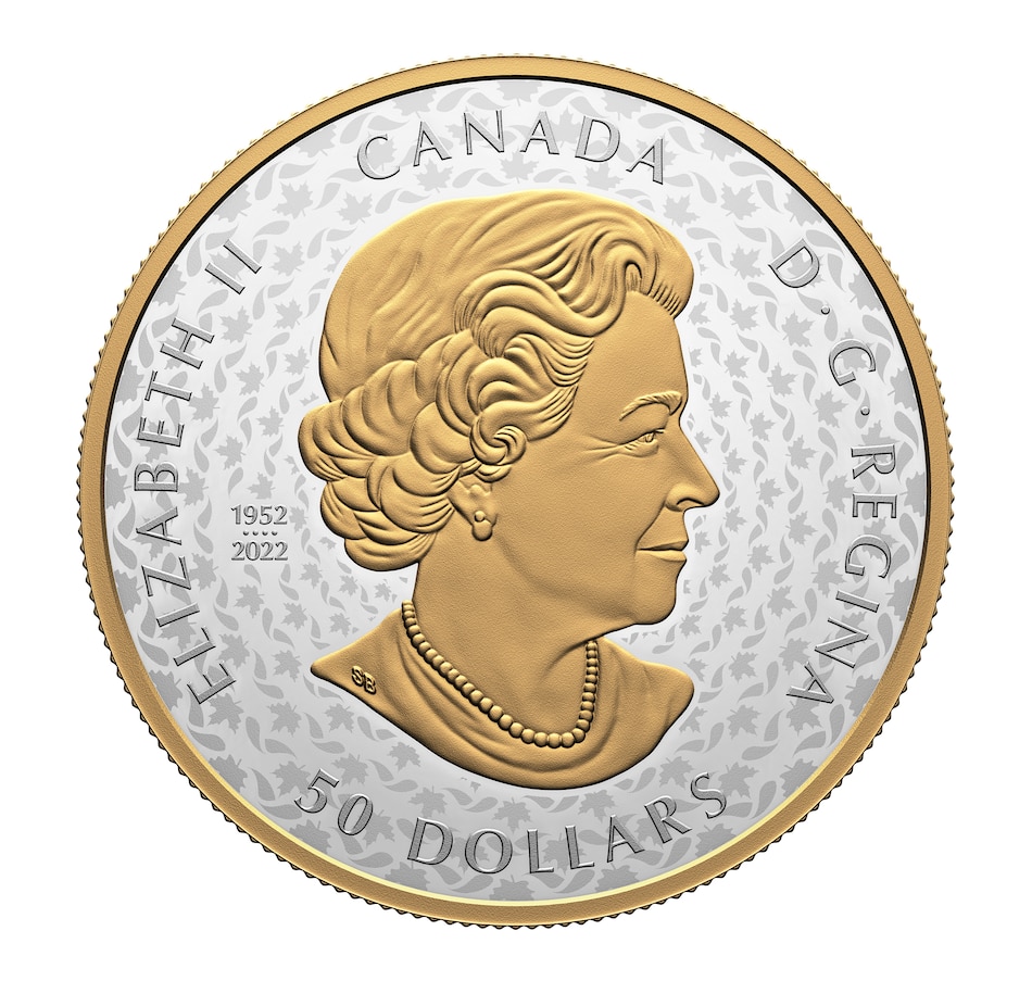 Image 738854_ALTMORE1.jpg, Product 738-854 / Price $629.95, 2024 $50 Fine Silver Ultra-High Relief Peace Coin with Selective Gold Plating from The Coin Show with Steven Bromberg on TSC.ca's Coins department