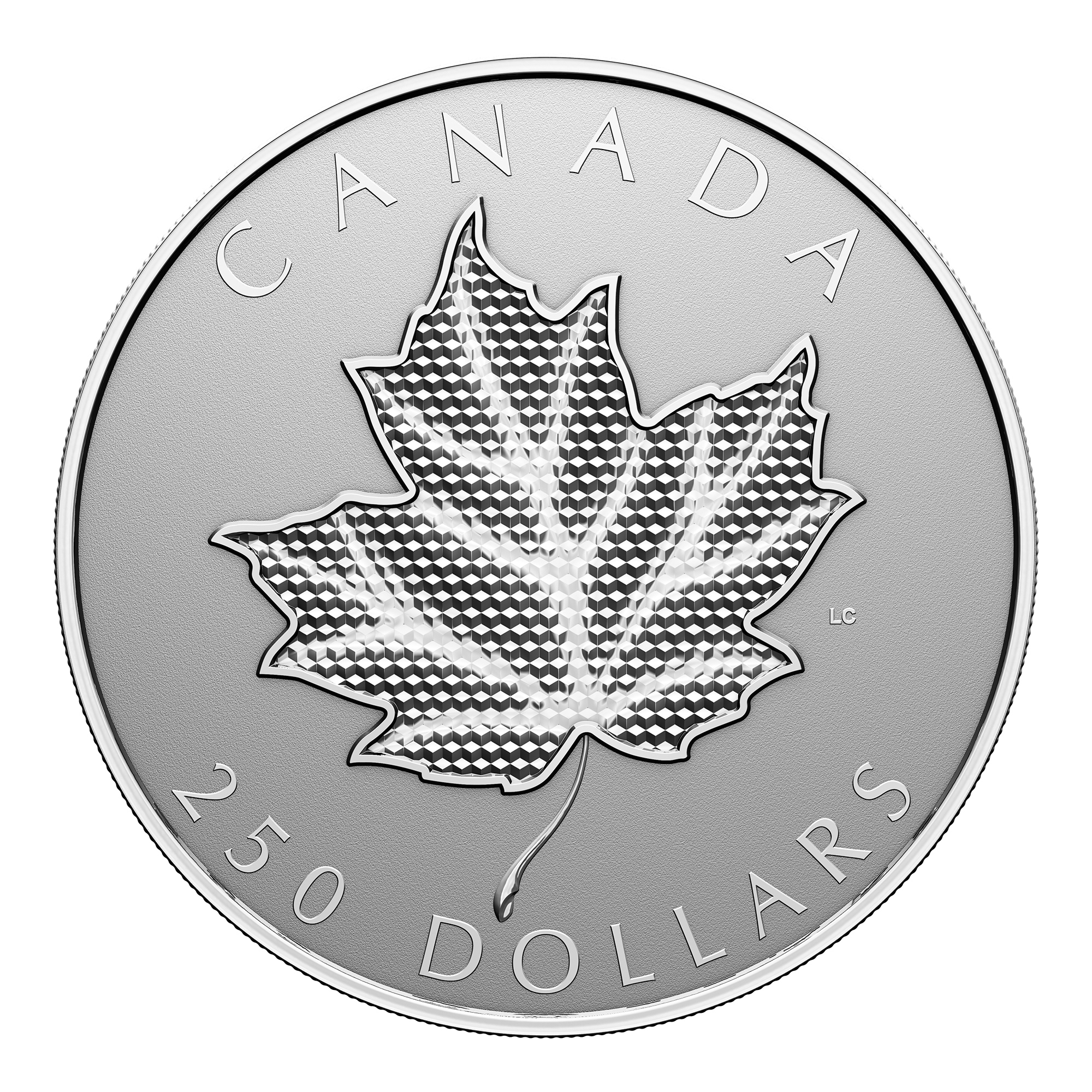 2024 $250 Pulsating Maple Leaf Coin One Kilogram Fine Silver Coin