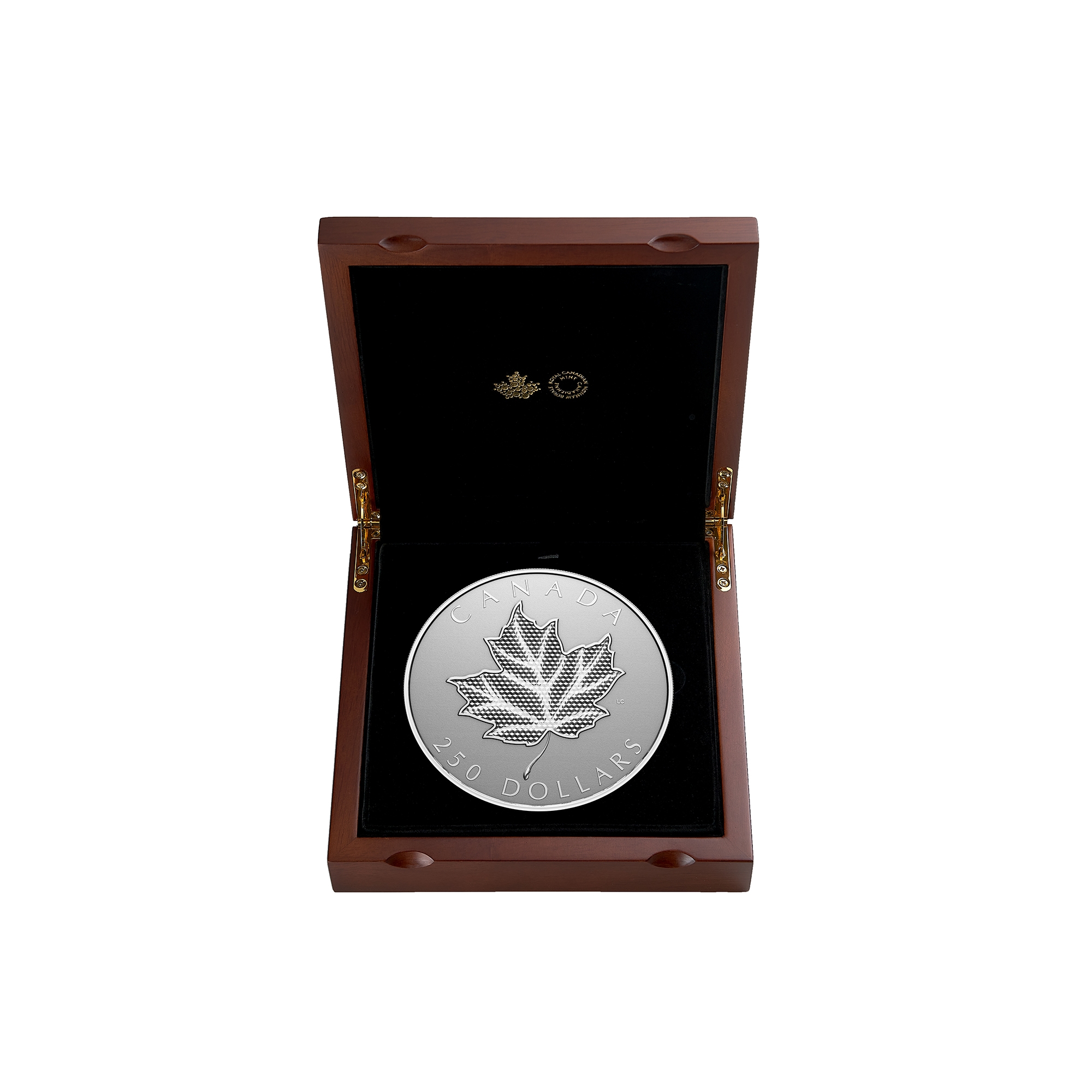 2024 $250 Pulsating Maple Leaf Coin One Kilogram Fine Silver Coin