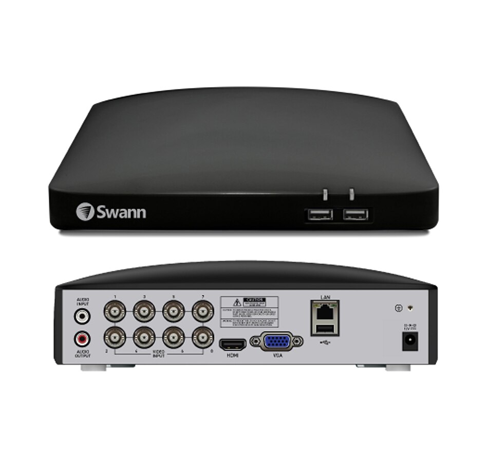 Image 738922_ALTMORE3.jpg, Product 738-922 / Price $429.99, Swann 1080p 8-Channel 1TB Audio/Video DVR Security System with 4 Lights & Sirens SwannForce Bullet Cameras from Swann on TSC.ca's Electronics department