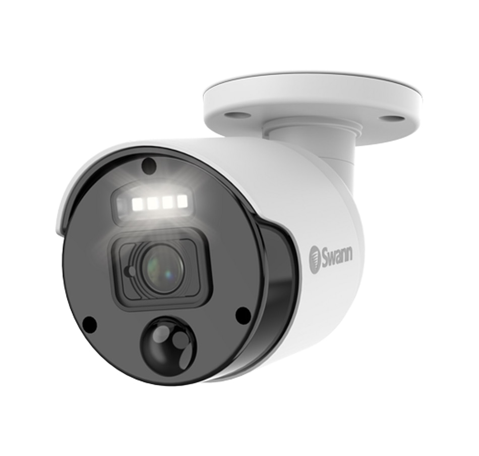 Image 738924_ALTMORE2.jpg, Product 738-924 / Price $1,079.99, Swann Master 4K Ultra HD 8-channel 2TB Hard Drive NVR Security System with Eight 4K Heat and Motion Detection Spotlight IP Bullet Security Cameras (NHD-875WLB, white) from Swann on TSC.ca's Electronics department