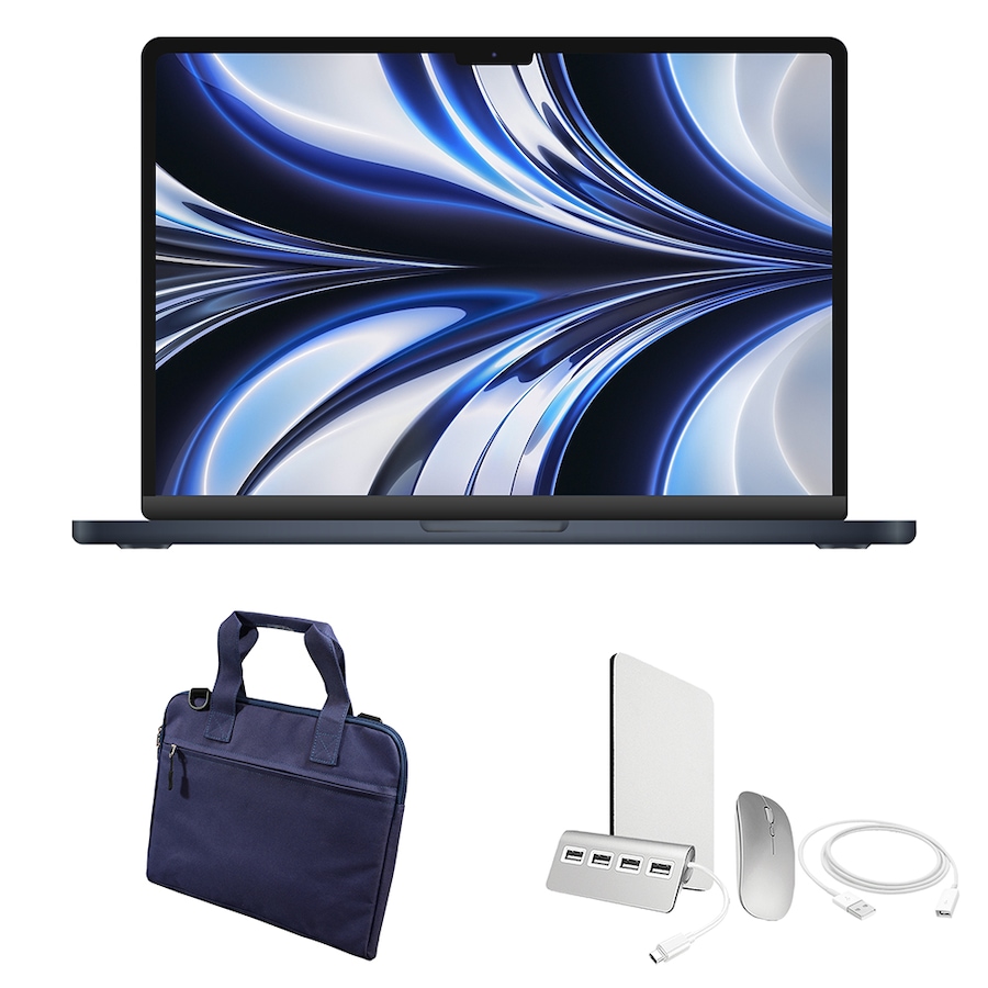 Image 738952_BLU.jpg, Product 738-952 / Price $1,399.99, Apple MacBook Air 13" M2 256GB (refurbished, 2022, midnight) from Apple on TSC.ca's Electronics department