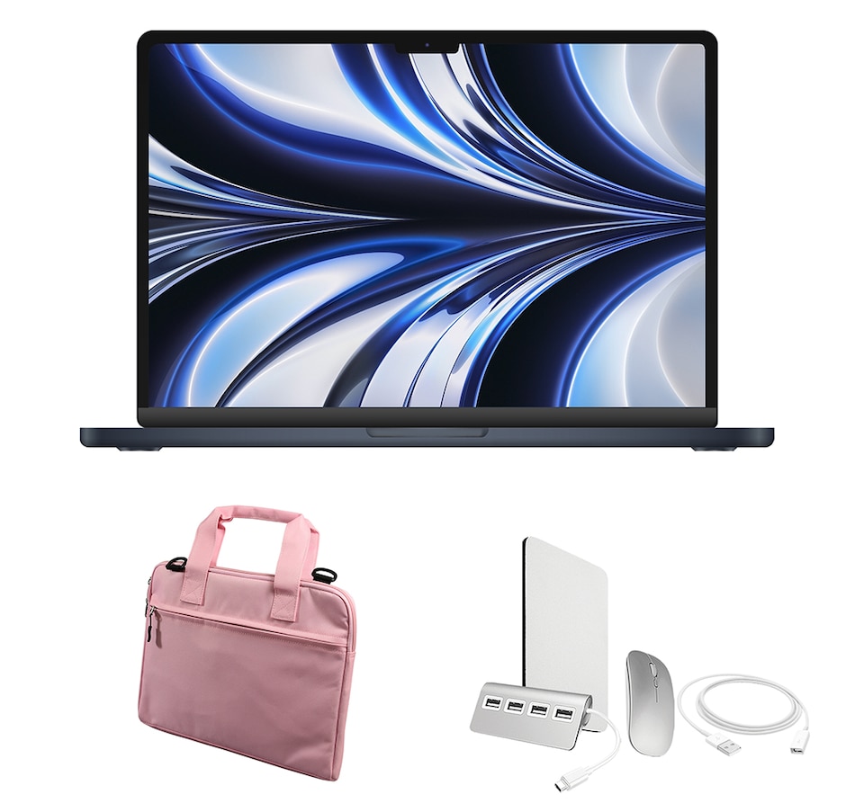 Image 738952_PNK.jpg, Product 738-952 / Price $1,399.99, Apple MacBook Air 13" M2 256GB (refurbished, 2022, midnight) from Apple on TSC.ca's Electronics department