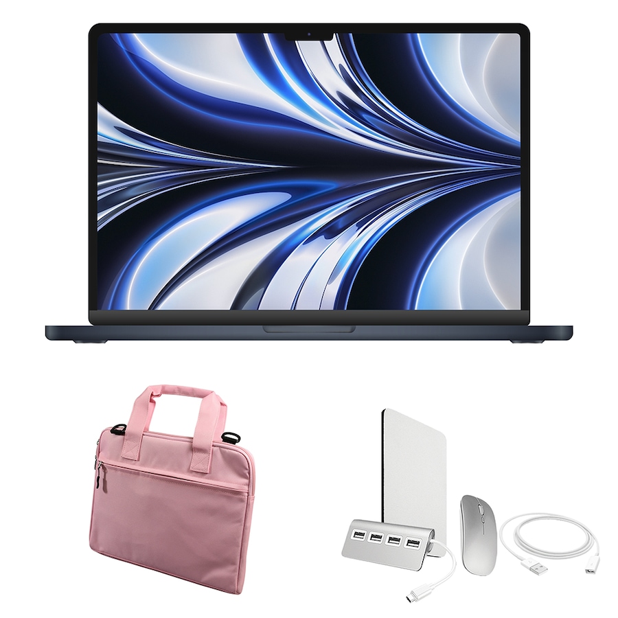 Image 738952_PNK.jpg, Product 738-952 / Price $1,399.99, Apple MacBook Air 13" M2 256GB (refurbished, 2022, midnight) from Apple on TSC.ca's Electronics department