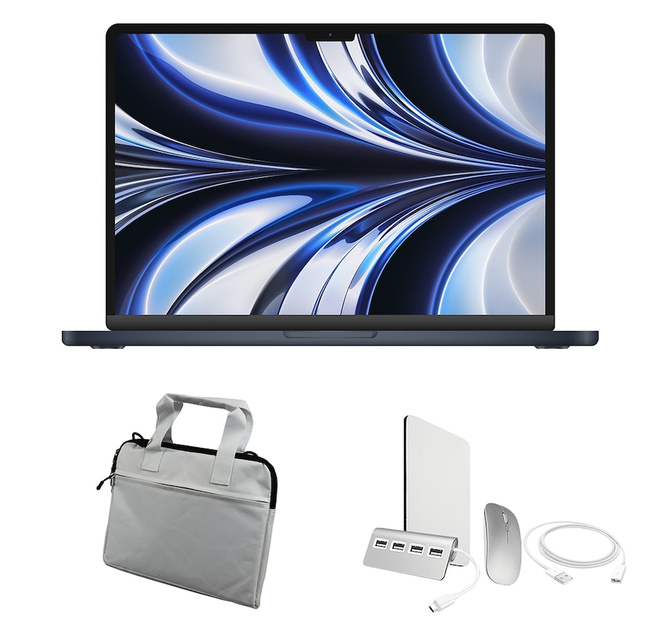Image 738952_WHT.jpg, Product 738-952 / Price $1,399.99, Apple MacBook Air 13" M2 256GB (refurbished, 2022, midnight) from Apple on TSC.ca's Electronics department