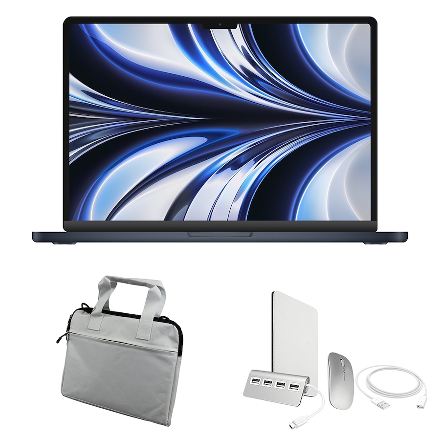 Image 738952_WHT.jpg, Product 738-952 / Price $1,399.99, Apple MacBook Air 13" M2 256GB (refurbished, 2022, midnight) from Apple on TSC.ca's Electronics department