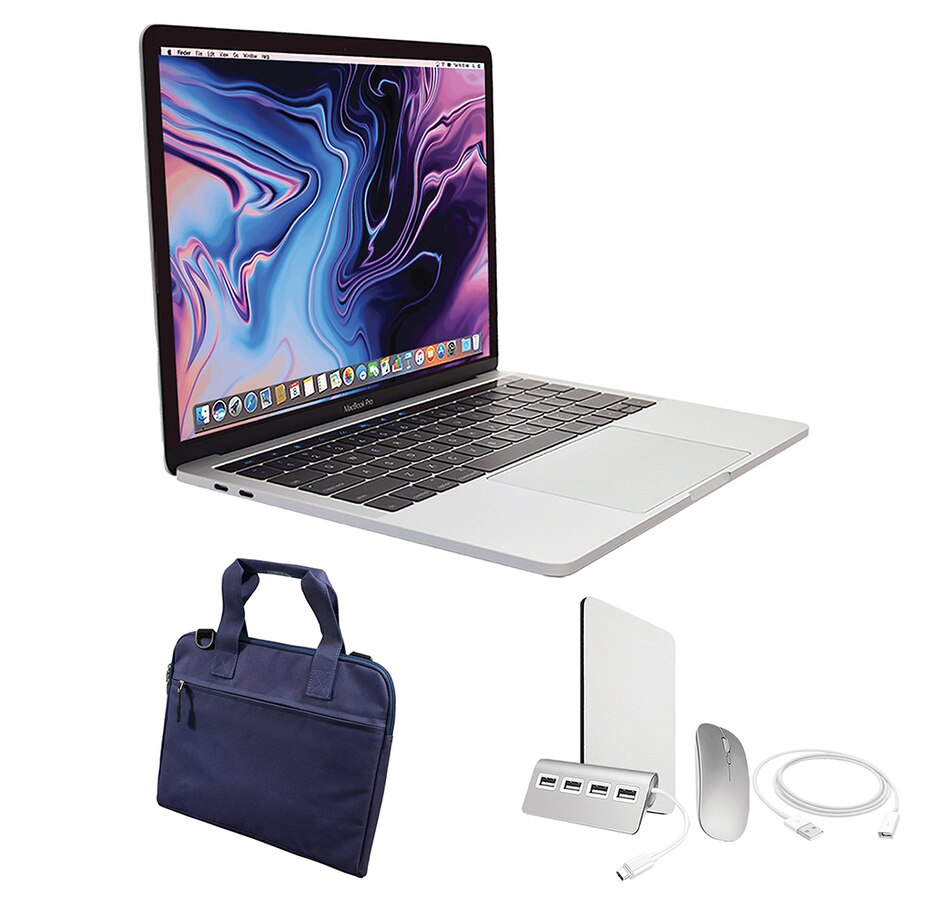 Image 738954_BLU.jpg, Product 738-954 / Price $1,369.99, Apple MacBook Pro 13" 2.0 GHz Quad-Core 1TB (2020, silver, refurbished) on TSC.ca's Electronics department