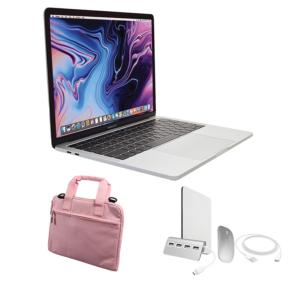 Image 738954_PNK.jpg, Product 738-954 / Price $1,369.99, Apple MacBook Pro 13" 2.0 GHz Quad-Core 1TB (2020, silver, refurbished) on TSC.ca's Electronics department