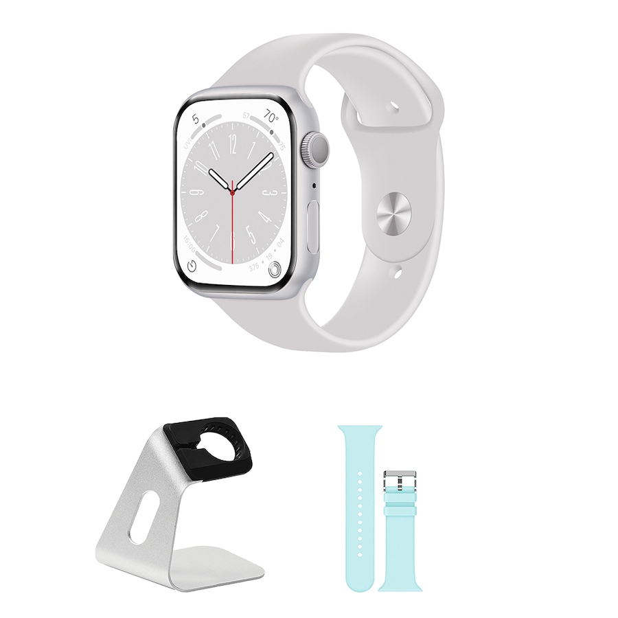 Image 738957_SIL.jpg, Product 738-957 / Price $459.99 - $529.99, Apple Watch Series 8 on TSC.ca's Electronics department