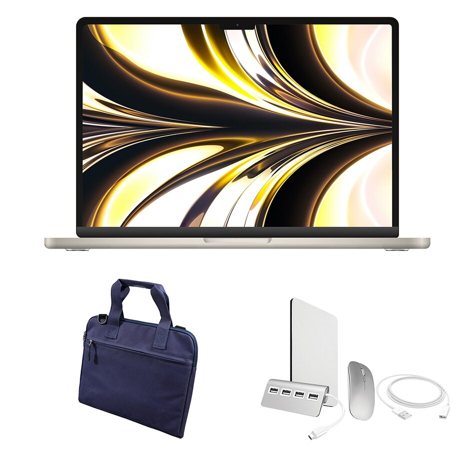 Image 738961_BLU.jpg, Product 738-961 / Price $1,399.99, Apple MacBook Air 13" M2 256GB (refurbished, 2022, starlight) from Apple on TSC.ca's Electronics department