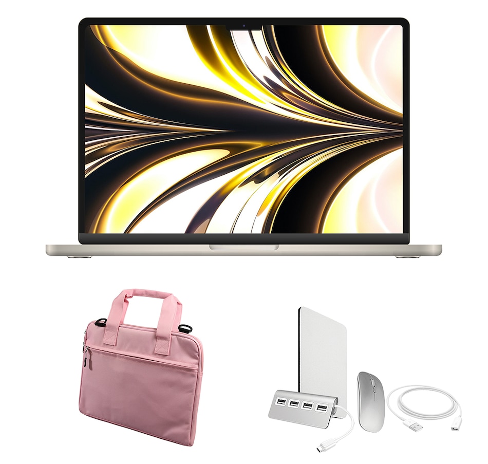 Image 738961_PNK.jpg, Product 738-961 / Price $1,399.99, Apple MacBook Air 13" M2 256GB (refurbished, 2022, starlight) from Apple on TSC.ca's Electronics department