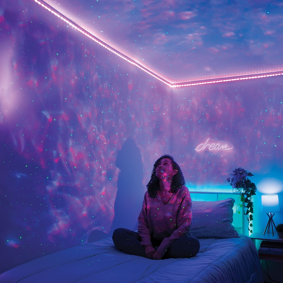 Image 738979_ALTMORE1.jpg, Product 738-979 / Price $39.99, Merkury Innovations Night Sky Laser LED Room Projector from Merkury on TSC.ca's department