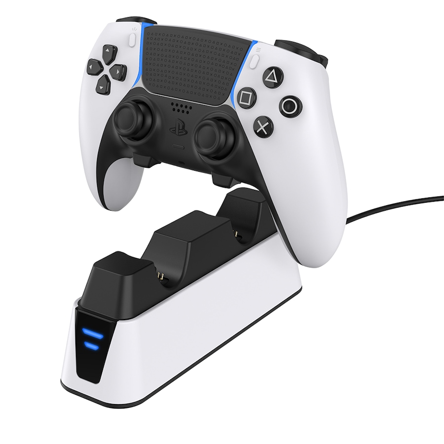 Image 739057.jpg, Product 739-057 / Price $24.99, Surge Dual Charge Dock for PS5 DualSense and Edge Controllers from Surge on TSC.ca's Toys & Hobbies department