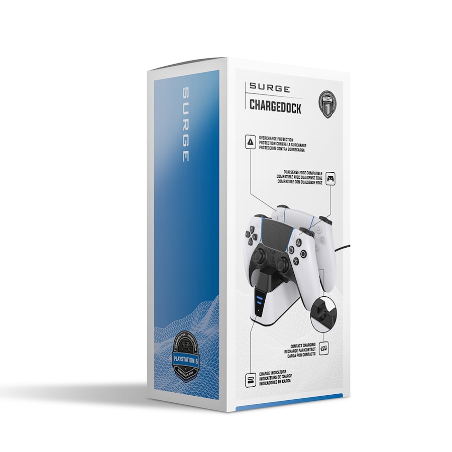 Image 739057_ALTMORE2.jpg, Product 739-057 / Price $24.99, Surge Dual Charge Dock for PS5 DualSense and Edge Controllers from Surge on TSC.ca's Toys & Hobbies department