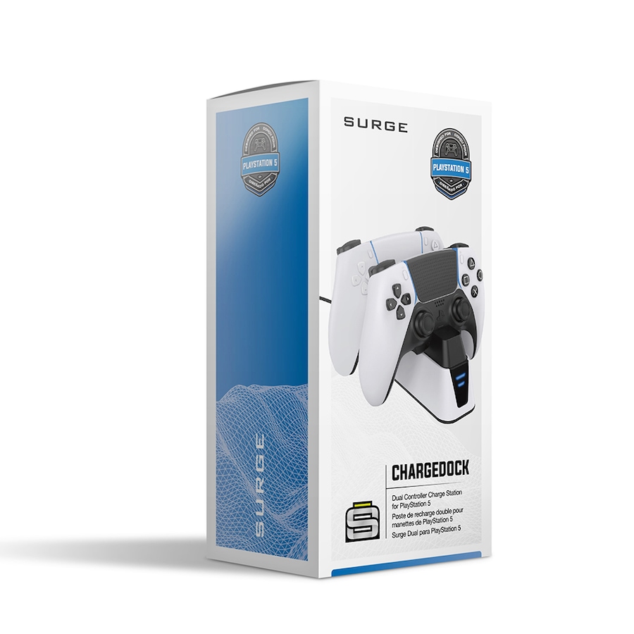 Image 739057_ALTMORE3.jpg, Product 739-057 / Price $24.99, Surge Dual Charge Dock for PS5 DualSense and Edge Controllers from Surge on TSC.ca's Toys & Hobbies department