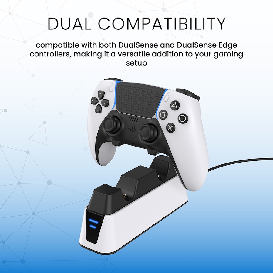 Image 739057_ALTMORE6.jpg, Product 739-057 / Price $24.99, Surge Dual Charge Dock for PS5 DualSense and Edge Controllers from Surge on TSC.ca's Toys & Hobbies department