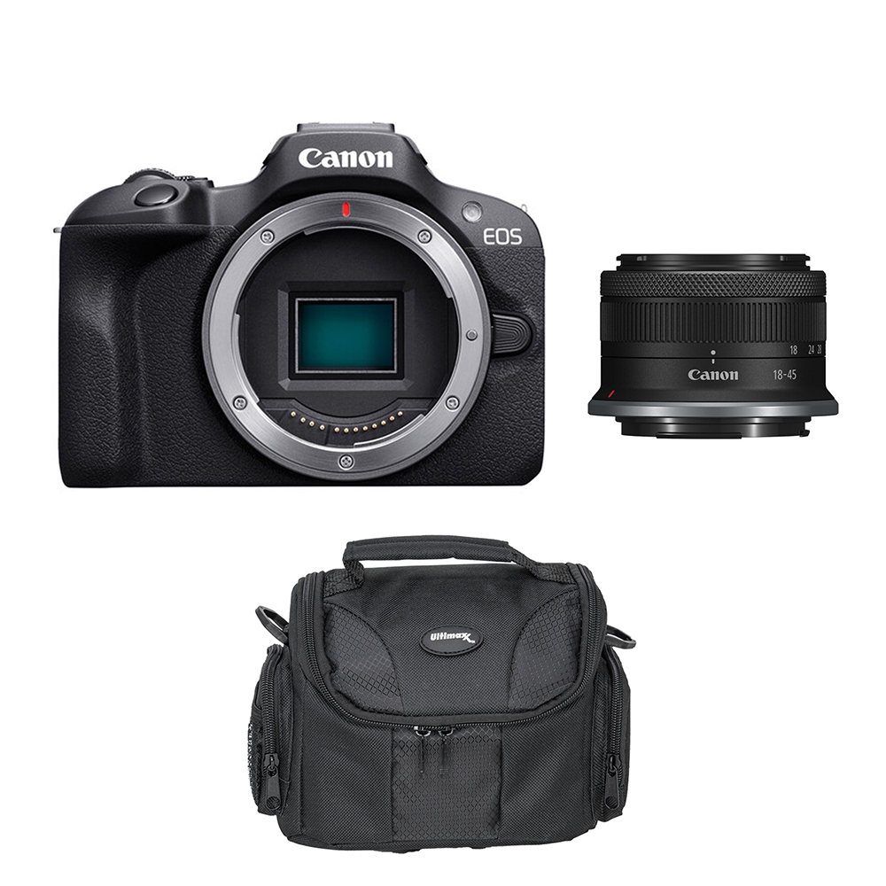 Canon EOS R100 Mirrorless Camera with 18–45 mm Lens - TSC.ca