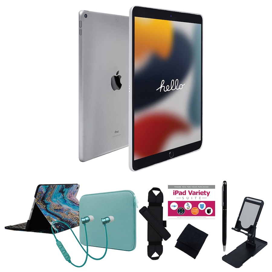 Image 739095_SLGXM.jpg, Product 739-095 / Price $589.99 - $799.99, Apple iPad 10.2 64GB or 256GB Tablet Bundle (9th generation, 2021) from Apple on TSC.ca's Electronics department