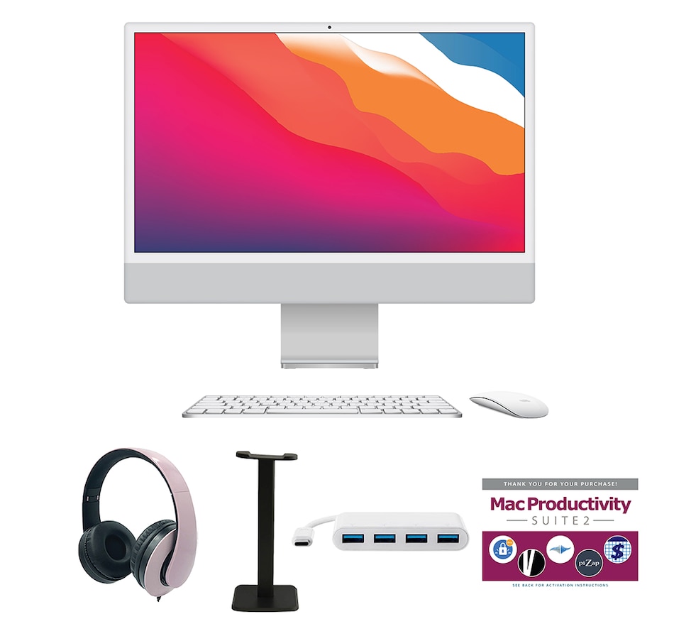 Image 739096_SIRGD.jpg, Product 739-096 / Price $2,179.99, Apple iMac 24" (M3, 8-Core CPU, 8-Core GPU, 256GB SSD, 2023) from Apple on TSC.ca's Electronics department