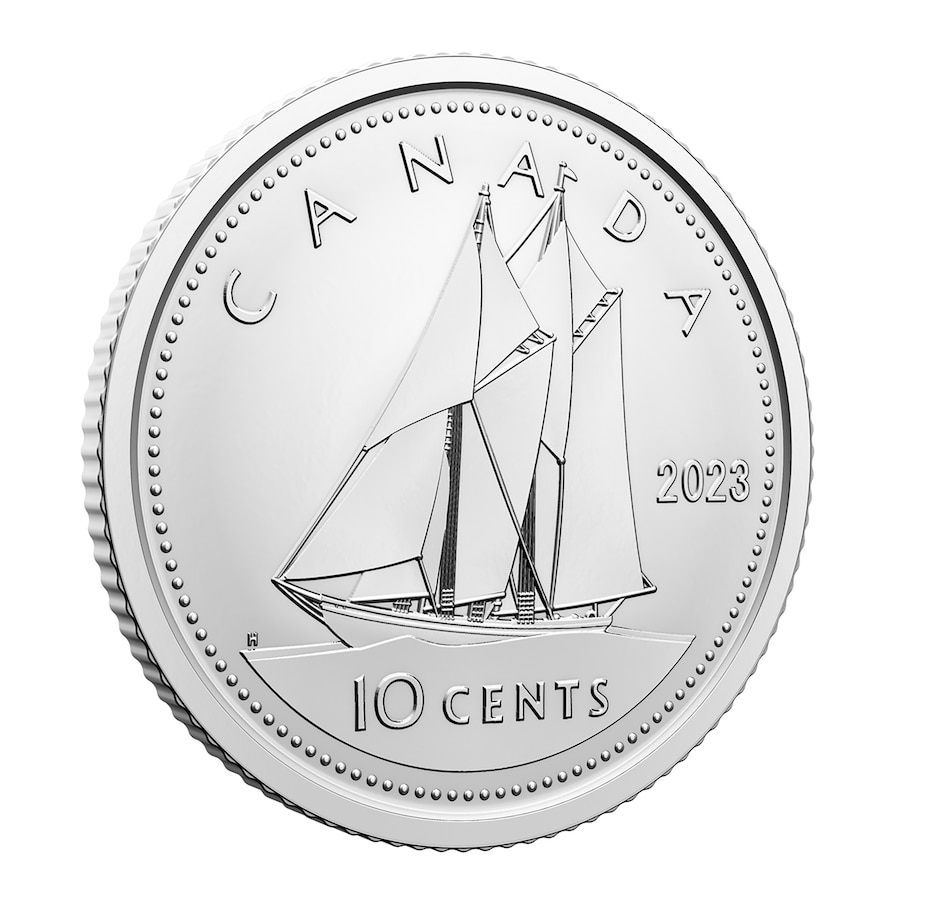 Image 739102_ALTMORE8.jpg, Product 739-102 / Price $199.95, 2023 First Coins of King Charles III Uncirculated First Strike Roll Set in Original Case (sold out from RCM) from Royal Canadian Mint (RCM) on TSC.ca's Coins department