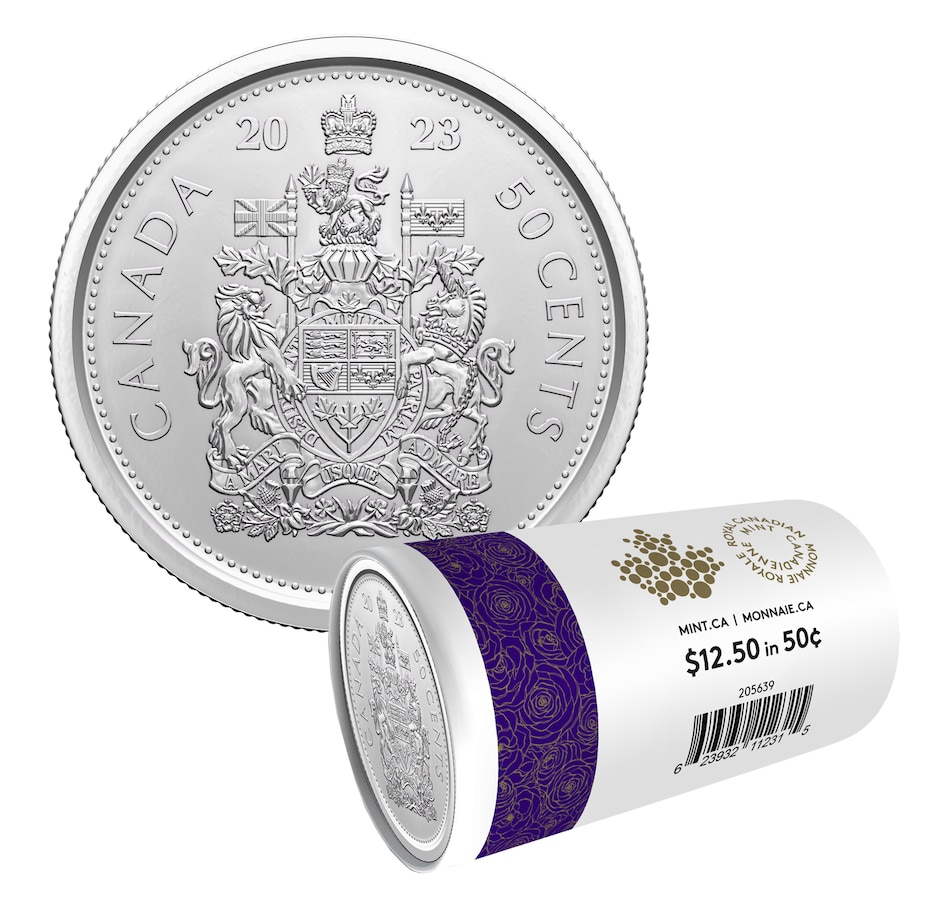 Image 739103_ALTMORE4.jpg, Product 739-103 / Price $229.95, Complete 2023 Collector Edition Special Wrap Roll Coin Set including Half Dollars - Last Coins of Queen Elizabeth II (coins not issued for circulation) from Royal Canadian Mint (RCM) on TSC.ca's Coins department