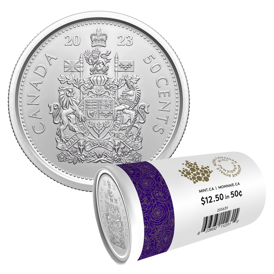 Image 739103_ALTMORE4.jpg, Product 739-103 / Price $229.95, Complete 2023 Collector Edition Special Wrap Roll Coin Set including Half Dollars - Last Coins of Queen Elizabeth II (coins not issued for circulation) from Royal Canadian Mint (RCM) on TSC.ca's Coins department