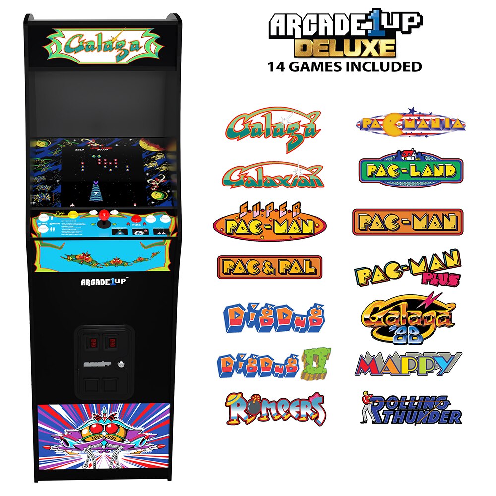 正常作動OK！Arcade1Up ギャラガ & ギャラクシアン GALAGA Arcade1Up Galaga Deluxe Arcade Machine - TSC.ca