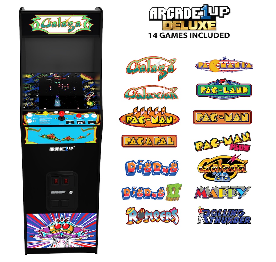 Image 739110_ALTMORE1.jpg, Product 739-110 / Price $649.99, Arcade1Up Galaga Deluxe Arcade Machine from Arcade1Up on TSC.ca's Electronics department
