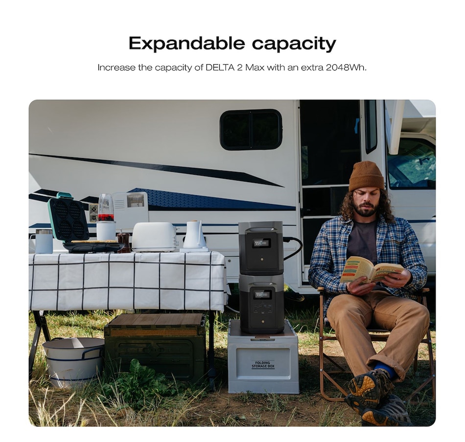 Image 739113_ALTMORE4.jpg, Product 739-113 / Price $1,049.00, EcoFlow Extra Battery for Delta 2 Max 2048Wh from Ecoflow on TSC.ca's Electronics department