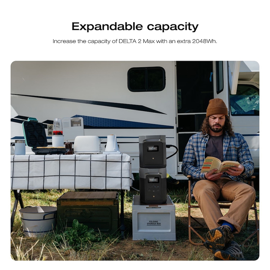 Image 739113_ALTMORE4.jpg, Product 739-113 / Price $1,499.99, EcoFlow Extra Battery for Delta 2 Max 2048Wh from Ecoflow on TSC.ca's Electronics department