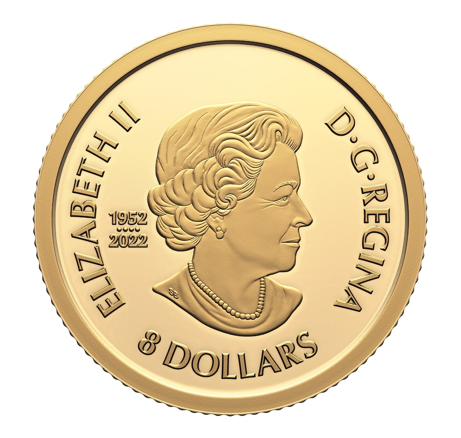 Image 739121_ALTMORE1.jpg, Product 739-121 / Price $298.88, 2024 $8 Fine Gold Spirit Dragon Coin from Royal Canadian Mint (RCM) on TSC.ca's Coins department