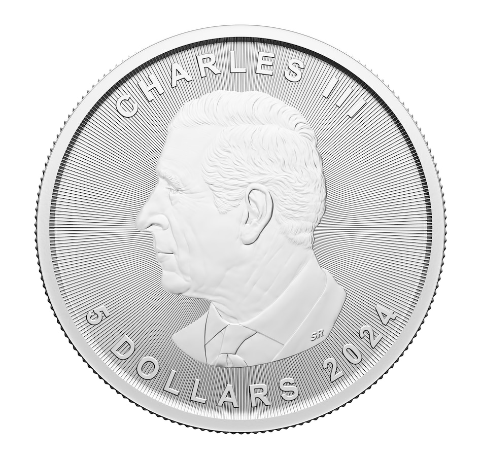 Image 739124_ALTMORE1.jpg, Product 739-124 / Price $59.95, 2024 $5 Fine Silver Maple Leaf Coin, with Year of the Dragon Privy Mark from Royal Canadian Mint (RCM) on TSC.ca's Coins department