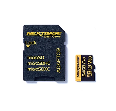 Nextbase 64GB 70 MB/S MicroSD Memory Card