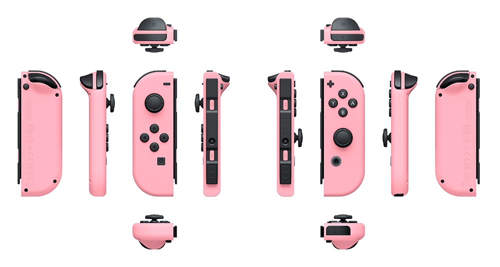 Nintendo Switch Joy-Con Controller 2-Pack (pastel pink and yellow