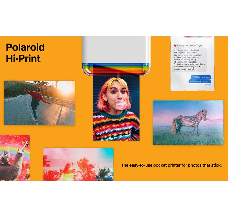 Polaroid HI PRINT 2×3 PAPER CARTRIDGE 20 SHEETS - Carta