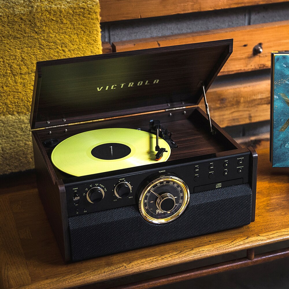 Victrola Empire Bluetooth Record Player (espresso)