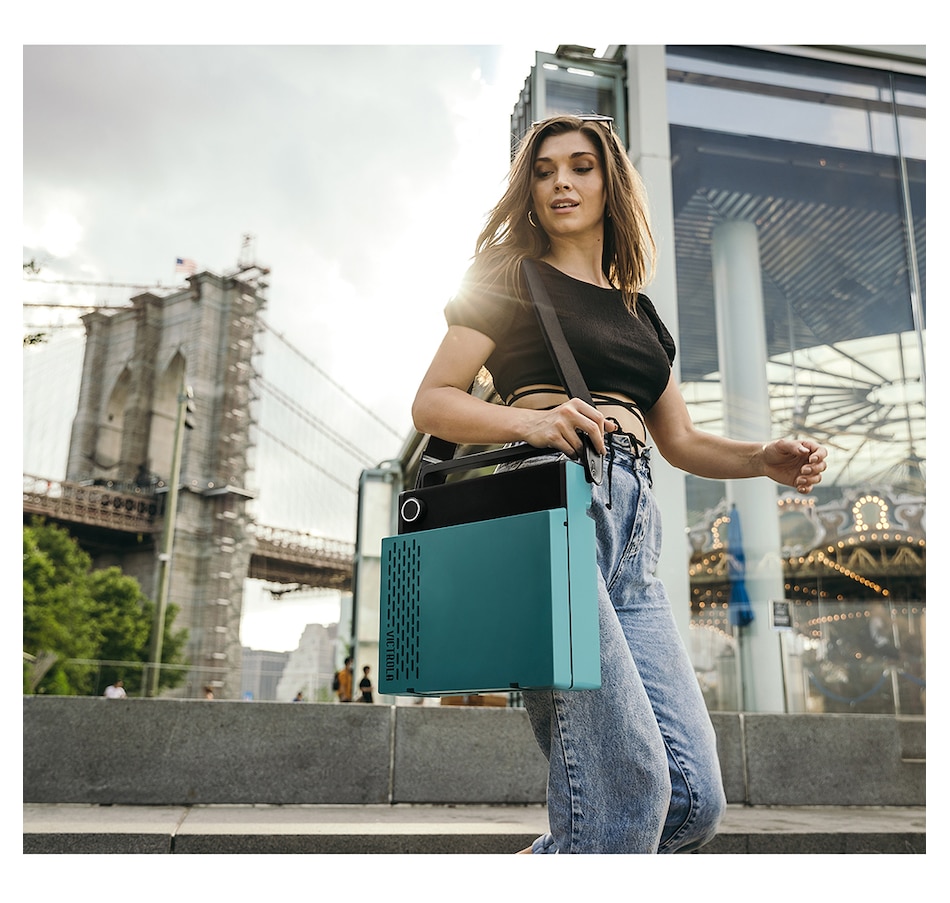 Image 739207_ALTMORE10.jpg, Product 739-207 / Price $259.99, Victrola Revolution GO Portable Record Player (blue) from Victrola on TSC.ca's Electronics department