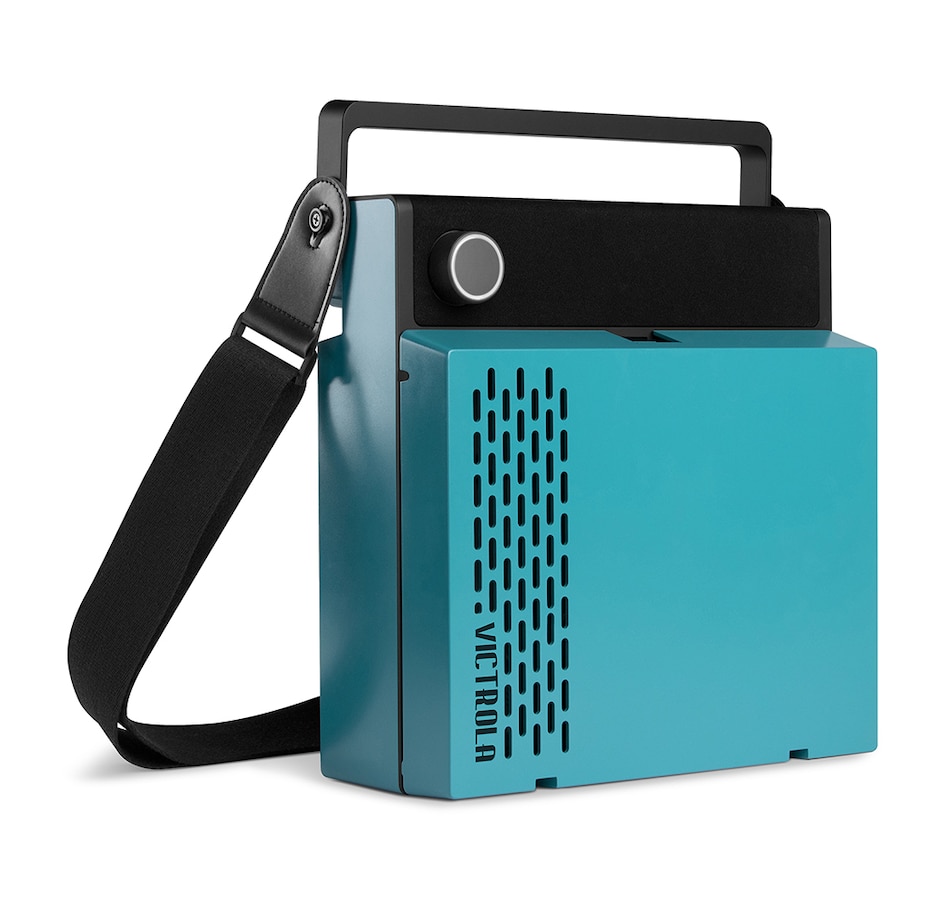 Image 739207_ALTMORE2.jpg, Product 739-207 / Price $259.99, Victrola Revolution GO Portable Record Player (blue) from Victrola on TSC.ca's Electronics department
