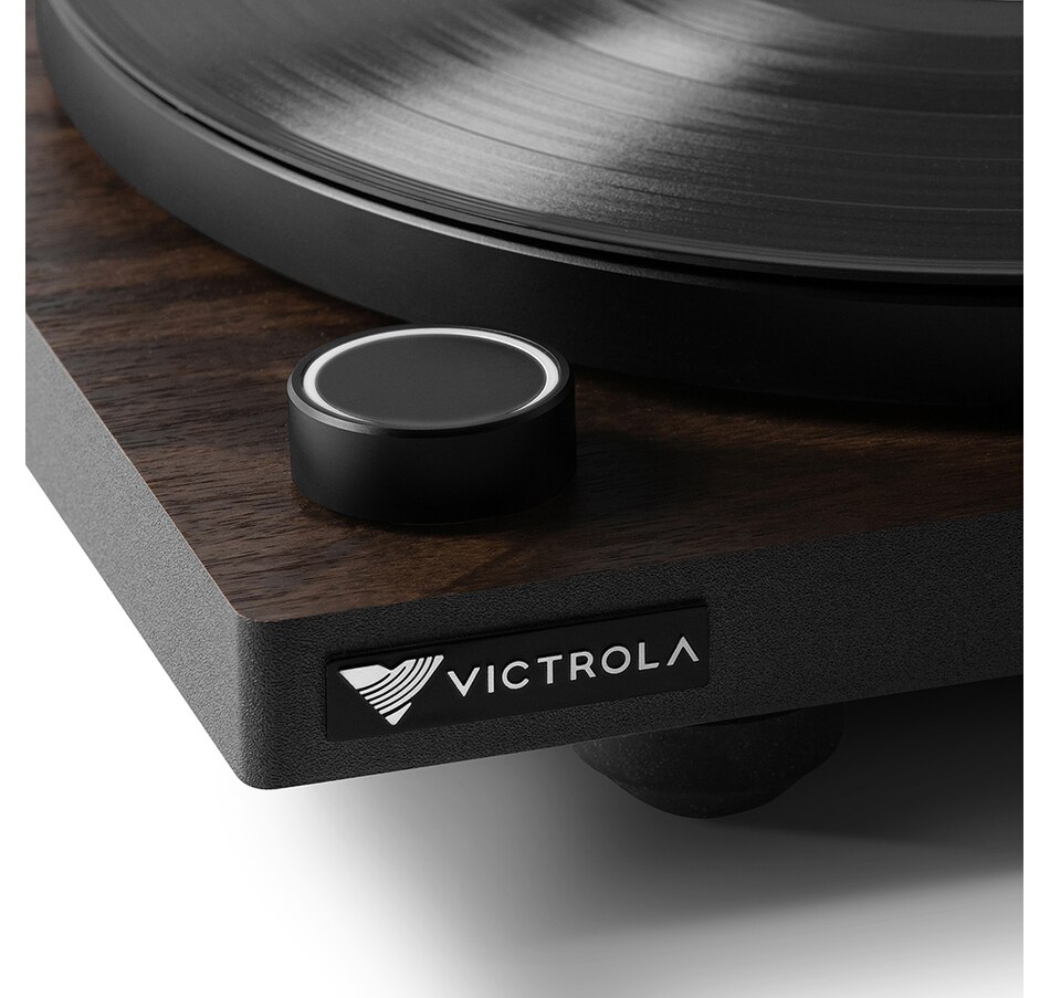 Image 739213_ALTMORE10.jpg, Product 739-213 / Price $529.99, Victrola Premiere T1 Turntable System with M1 Bookshelf Monitor Speakers (espresso) from Victrola on TSC.ca's Electronics department