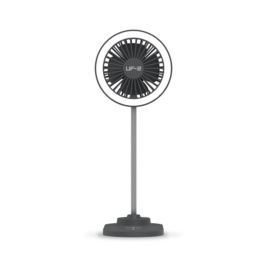 Image 739247.jpg, Product 739-247 / Price $69.99, Veho UF-2 3-in-1 Desktop Station (USB fan, Qi wireless charger/LED lamp) from Veho on TSC.ca's Electronics department