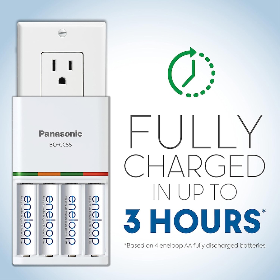 Image 739281_ALTMORE3.jpg, Product 739-281 / Price $59.99, Panasonic Eneloop Advanced Individual Battery with AAA Eneloop Rechargeable Batteries (pack of 4) from Panasonic on TSC.ca's Electronics department