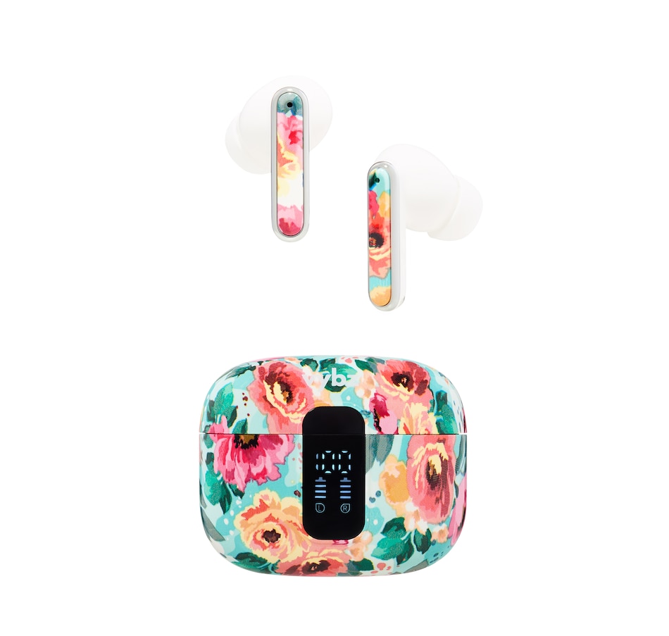 Image 739297_FLO.jpg, Product 739-297 / Price $79.99, VYBZ Pro Wireless ANC Earbuds with Clear Case from Vybz on TSC.ca's Electronics department